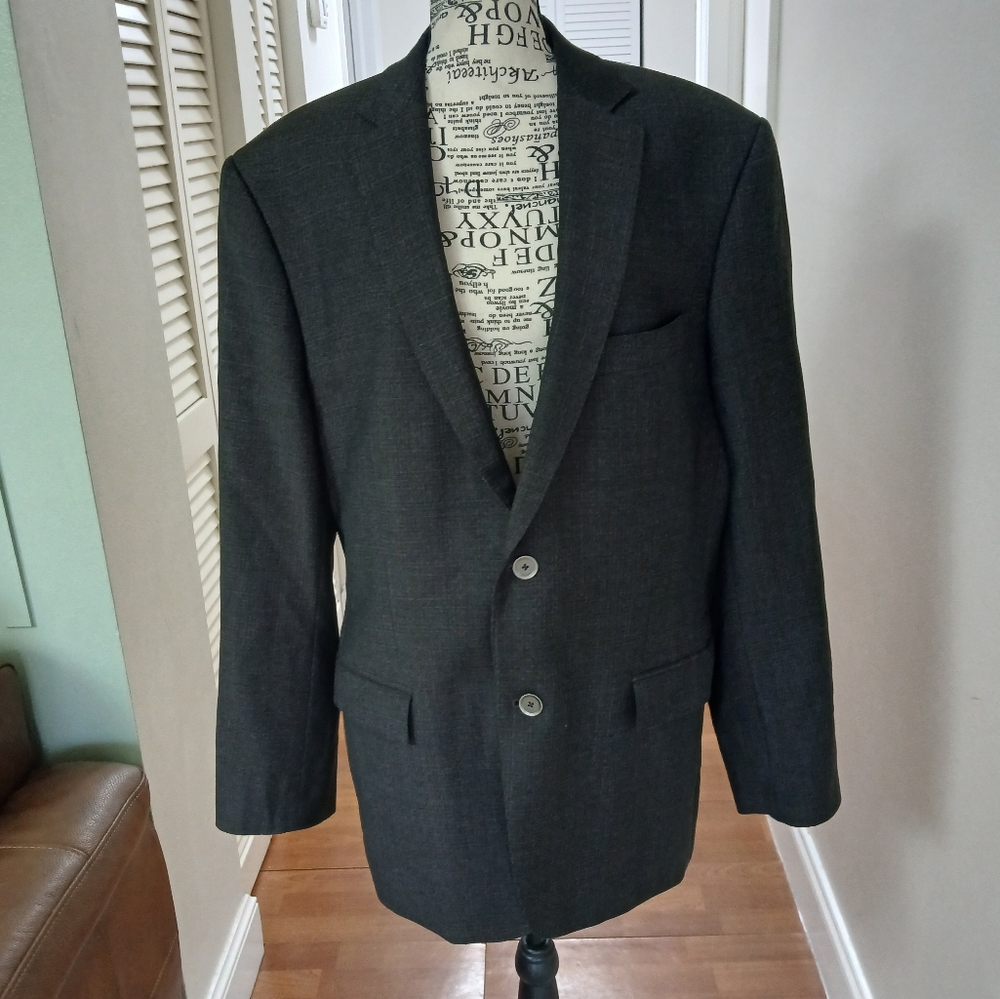 Versace‎ Collection Mens Blazer Jacket Wool Blend